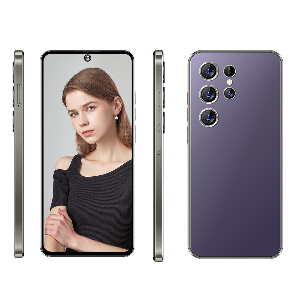 Hot sale S24Ultra cross-border hot-selling 6.8-inch HD 2+16 Android 3G smartphone in stock 50MP Front Camera Clear